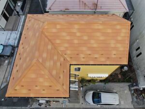 逗子市にて屋根葺き替え、外壁塗装、断熱リフォーム（サッシ交換）工事 施工後